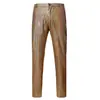 Comercio Exterior Talla Europea de Hombre Bronceado Noche Fresca Casual Moda Masculina Hip Hop Pantalones de Hombre ZT-K05