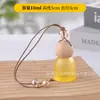 Atacado do Fabricante Criativo Novo Frasco de Perfume para Carro Pingente de Carro Frasco de Vidro Cordão Frasco de Aromaterapia Suprimento Pronto