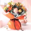 Papel de regalo para flores, papel grueso de doble color, estilo coreano, impermeable, material para flores, rosas, Amazon