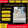 Equipamento de Limpeza Ultrassônica de Levantamento de Tanque Único de Alta Potência Equipamento de Limpeza para Remoção de Óleo Ferrugem Poeira