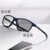 Gafas ultraligeras para exteriores transfronterizas, gafas fotocromáticas anti-luz azul para miopía, nuevas gafas anti-reflejos para visión nocturna, PC, unisex