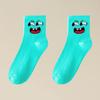 Calcetines de talla grande transfronterizos, calcetines de tubo para mujer, comercio exterior, medias deportivas divertidas de Amazon, calcetines para hombre, venta al por mayor, Xiyin