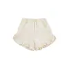 Shorts de Renda para Meninas Wulibu Calças Largas Estilo Coreano Infantil Verão 2026 Novidade Versátil Calças de Bebê Tendência