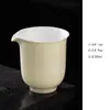 Dehua Porcelana Blanca Sancai Tazón con Tapa Taza de Té Tetera Individual Cerámica Pared Delgada Tazón de Té Kung Fu No Caliente Mano Grasa Jade