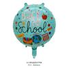 Temporada de Regreso a Clases Transfronteriza Globo Caja de Crayones Bolsa Globo de Película de Aluminio con Forma de Lápiz Fiesta de Apertura Decoración de Bienvenida a la Escuela