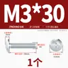 Tornillos de Cruz Cabeza Plana Niquelados Negros, Tornillos de Máquina Cabeza Paraguas, Tornillos de Máquina Cabeza Champiñón, Tornillos de Cabeza Plana M3M4