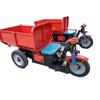 Triciclo eléctrico tipo automóvil vehículo de transporte de mortero de cemento para construcción vehículo volquete hidráulico de volteo para basura