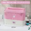 Bolsa de medicamentos portátil para viajes al aire libre, botiquín de primeros auxilios médico portátil, bolsa de almacenamiento de medicamentos, bolsa médica de gran capacidad para estudiantes y niños