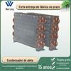 Medidor de serpentina de refrigerador, refrigerador, dissipador de calor de aço inoxidável, evaporador, tubo de cobre, condensador tipo asa de alumínio, vendas diretas da fábrica
