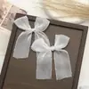 Acessórios de laço de rede estilo coreano, presilhas de cabelo de tecido fofas, acessórios para joias DIY, produtos semiacabados de laço para sapatos e roupas