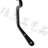 Gancho de Ropa de Hierro Curvado para Pared Casual de 5.67 pulgadas Gancho para Cesta de Flores Fijación con Tornillo Autorroscante Tipo S