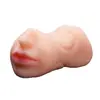 Dispositivo de Masturbación Masculina con Tres Orificios, Oral, Vaginal y Anal, de Doble Cabeza con Dientes, Producto para Adultos