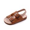 Chinelos de verão para bebê Boken com elástico, sandálias de bebê antiderrapantes, sapatos para bebês de 0 a 12 meses BCS3129