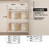 1,6- 2,4m de Largura Guarda-Roupa de Metal Closet Planejado Estrutura de Aço Divisória de Armazenamento Prateleira Rack de Armazenamento Sapateira