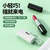 Novo Mini Power Bank Pequeno em Cápsula Pode Ser Levado no Avião com Cordão Portátil de Bolso Dois em Um