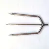 Foice atacadista cortador de grama aço inoxidável grama aquática pesca Juncos podem ser carregados com vara de rede equipamento de pesca Gancho Toon Garfo de peixe gancho