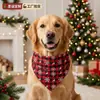 Fábrica de origen bandanas personalizadas para mascotas con diseño de bandera americana, bandanas para mascotas transfronterizas para perros grandes, hechas completamente a medida