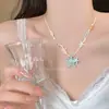 Verano en la Playa~ Cadena para Clavícula con Colgante de Estrella de Mar y Concha Colorida Dopamina Nicho de Alto Valor Personalidad Cadena para el Cuello Versátil