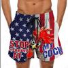 Calças de praia masculinas 2023 divertida estampa digital 3D criativa paródia padrão de banana shorts europeus e americanos uma geração de cabelo