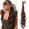 Pelucas de cola de caballo para mujer estilo europeo y americano, trenzas de cola de caballo retorcibles, cola de caballo de varita mágica, listas para enviar