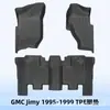 Adequado para Gmc Jimy 1995-1999 Tapetes de Chão e Tapete de Porta-Malas 3D para Todas as Condições Climáticas em TPE