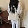 Bolso de Mano Retro de Moda Transfronterizo para Mujer 2026 Nuevo Estilo Diseño Personalizado Bolso de Hombro Gran Capacidad Bolso Tote para Viajar