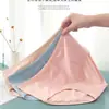 Venta al por mayor del fabricante Popular Transpirable Algodón Puro Algodón Ropa interior para mujer Triángulo para mujer Ropa interior Transfronteriza Femenina Madre Talla Grande Talla Grande