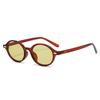 2025 Nuevo Marco de Gafas Ovaladas Nerd Luz Anti-Azul Moda Coreana FME Arte Retro Espejo Plano