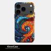 Estuche de Película Dos en Uno con Temática de Sol Bañado en Oro Más Vendido Transfronterizo Adecuado para iPhone 17 Estuche Creativo para Teléfono Apple 16 Estuche Duro