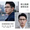Armazón de Acero Metálico Línea de Cejas 1508 Gafas Casuales de Medio Armazón al por Mayor, Adecuadas para Lentes de Graduación, Gafas Cuadradas para Hombre