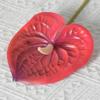 Sinta fogo de palma vermelha 3D palma de ganso flor artificial planta material de flor de casamento decoração de casamento arranjo de flor artificial fábrica atacado