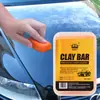 Toallitas de Barro para Lavado de Autos Transfronterizo para Autos Blancos, Barro Volcánico Potente Descontaminante Toallita para Autos Versión en Inglés para Eliminar Pintura Salpicada Belleza del Automóvil Coche Negro