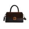 Bolso Cuadrado Pequeño de Mano de Nicho Simple 2025 Otoño e Invierno Nuevo Estilo Coreano Bolso de Hombro Casual de Moda Bolso Cruzado de Gama Alta