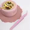 Wu disse sobre a ferramenta de selo de tinta de fogo grossa Pinça Macaron DIY feito à mão aço inoxidável cera pinça antiestática