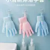 Guantes de Baño Exfoliantes de Cinco Dedos, Guantes de Baño Exfoliantes, Toalla de Baño, Guantes Especiales para Baño Sin Dolor para Mujeres