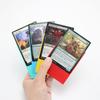 Acessórios para cartas de jogos de tabuleiro personalizados Exportação por atacado Três Reinos Pokemon Yu-Gi-Oh Transparente Fosco Capa para cartas Película para cartas