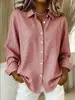 Camisa a cuadros de manga larga con cuello vuelto versátil para mujer, nueva, transfronteriza europea y americana 2026, Ropa de mujer de moda trendy para las cuatro estaciones, europea y americana