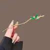 Novo Grampo de Cabelo Estilo Chinês 2025 Novo Modelo Grampo de Cabelo Estilo Antigo para Mulheres com Sensação de Alto Padrão, Adequado para Hanfu, Grampo de Cabelo de Madeira, Ornamento de Cabelo
