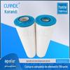Elemento de filtro de piscina azul grande fluxo transfronteiriço acessórios de filtro de piscina inflável infantil substituir elemento de filtro importado