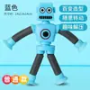 Sucker Giraffe Robot Telescópico Toy Variado Tubo Stretch Luminoso Crianças Cartoon Brinquedos Educativos Criativos