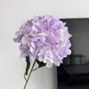 Fabricante Mayorista de Fábrica Flores Artificiales Hortensia Super Grande Decoración de Celebración de Boda de Hotel Flor de Hortensia de Tallo Único Flor Artificial