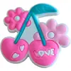 Accesorios para zapatos de cueva tema de frutas y verduras hebilla de zapato caricatura lindo accesorios para zapatos diy zapatos con agujeros PVC venta caliente transfronteriza