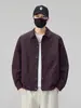 Nueva colección de primavera/otoño para hombre de alta gama, ligera, versátil, cómoda, moderna y elegante: una chaqueta fresca y chic con cuello de solapa