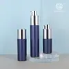 Tapa Plateada 15ml 30ml 50ml Cosméticos y Productos para el Cuidado de la Piel Frasco de Vacío Reenvasado Loción Tónico Empaque Botella de Plástico