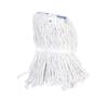 Cabeza de Mopa de Algodón Blanco Encerado, Desmontable, Muy Absorbente, Cabeza de Mopa Encerada, Accesorios para Mopa Encerada