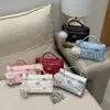 Bolsa Caja de Maquillaje Vintage, Bolsa Pequeña con Acabado Texturizado, Cadena Acolchada Estilo Chanel, Bolso de Hombro y Cruzado de Lujo Ligero para Mujer