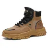 Botas Martin para hombre, nueva colección otoño/invierno 2026, con suela gruesa, antideslizantes, resistentes al desgaste, forradas de felpa y extra gruesas para el calor, modelo KS8809-1M