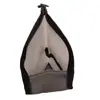 Bolsa de almacenamiento tipo neceser de pie, puede mantenerse de pie, bolsa de almacenamiento para brochas de maquillaje, compartimentada, impermeable, gran capacidad, neceser portátil