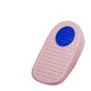 Plantilla realzadora interior para mujer, almohadilla de silicona invisible, media almohadilla, almohadilla para el talón, almohadilla en forma de U, artefacto realzador de altura para celebridad de internet, almohadilla realzadora para hombre