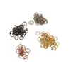 Materiales Hechos a Mano Anillos Abiertos Listos para Usar Anillo Cerrado de Metal Anillos de Conexión Abiertos Accesorios para Joyería DIY